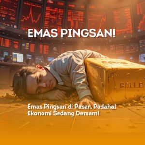 Emas Pingsan di Pasar, Padahal Ekonomi Sedang Demam!
