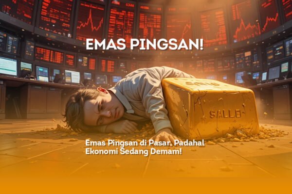 Emas Pingsan di Pasar, Padahal Ekonomi Sedang Demam!