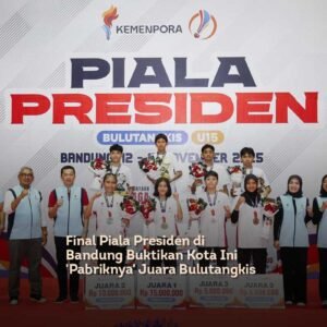 Final Piala Presiden di Bandung Buktikan Kota Ini ‘Pabriknya’ Juara Bulutangkis