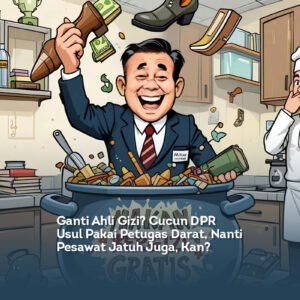 Ganti Ahli Gizi? Cucun DPR Usul Pakai Petugas Darat, Nanti Pesawat Jatuh Juga, Kan?