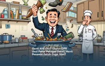 Ganti Ahli Gizi? Cucun DPR Usul Pakai Petugas Darat, Nanti Pesawat Jatuh Juga, Kan?