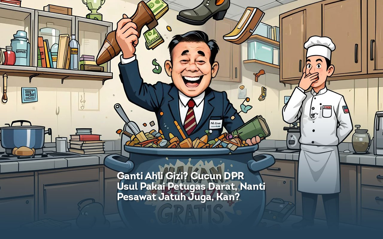 Ganti Ahli Gizi, Cucun DPR Usul Pakai Petugas Darat, Nanti Pesawat Jatuh Juga, Kan