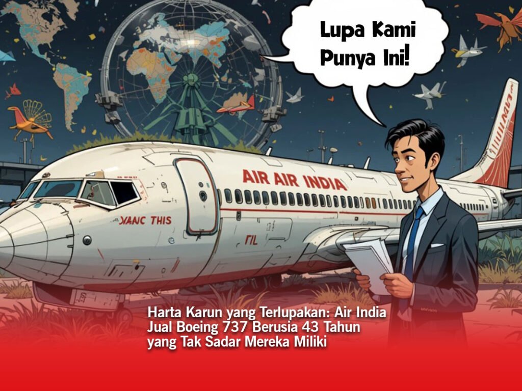 Harta Karun yang Terlupakan: Air India Jual Boeing 737 Berusia 43 Tahun yang Tak Sadar Mereka Miliki