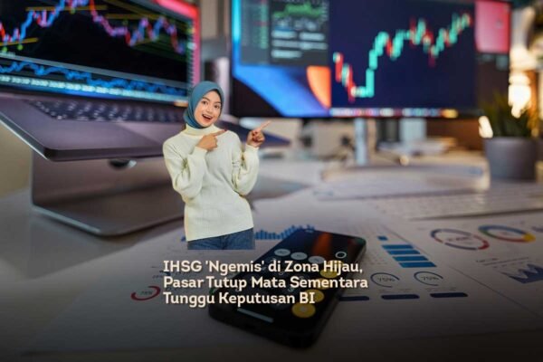 IHSG ‘Ngemis’ di Zona Hijau, Pasar Tutup Mata Sementara Tunggu Keputusan BI