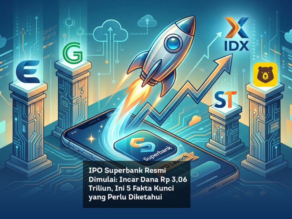 IPO Superbank Resmi Dimulai: Incar Dana Rp 3,06 Triliun, Ini 5 Fakta Kunci yang Perlu Diketahui