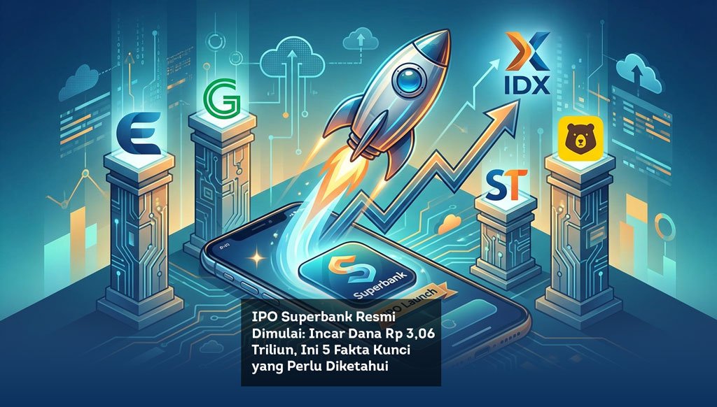 IPO Superbank Resmi Dimulai. Incar Dana Rp 3,06 Triliun, Ini 5 Fakta Kunci yang Perlu Diketahui