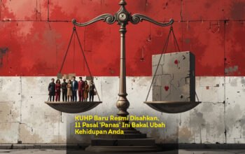 KUHP Baru Resmi Disahkan, 11 Pasal Panas Ini Bakal Ubah Kehidupan Anda