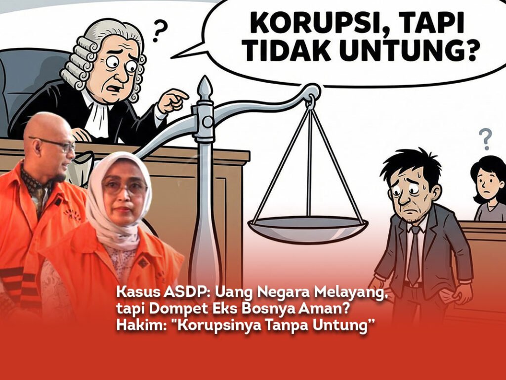 Kasus ASDP: Uang Negara Melayang, tapi Dompet Eks Bosnya Aman? Hakim: “Korupsinya Tanpa Untung”
