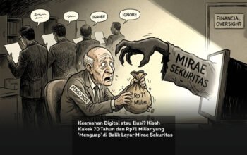 Keamanan Digital atau Ilusi? Kisah Kakek 70 Tahun dan Rp71 Miliar yang ‘Menguap’ di Balik Layar Mirae Sekuritas
