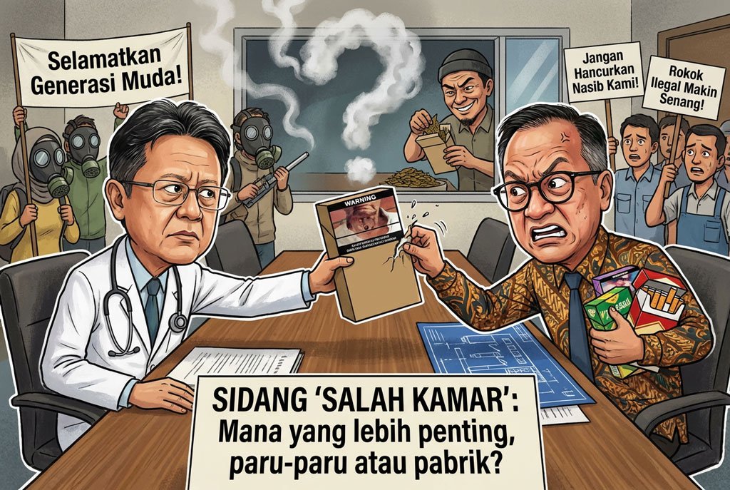 Kemenkes vs. Kemenperin, Perang Desain Kemasan locusonline featured image