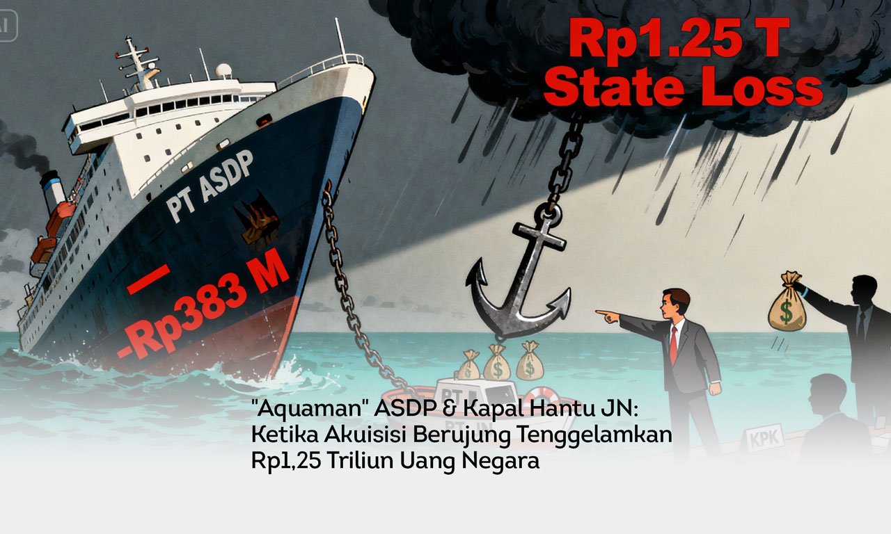Ketika Akuisisi Berujung Tenggelamkan Rp1,25 Triliun Uang Negara