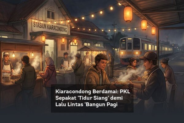 Kiaracondong Berdamai: PKL Sepakat ‘Tidur Siang’ demi Lalu Lintas ‘Bangun Pagi’