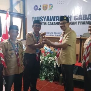 Ade Hendarsyah Resmi Nahkodai Kwarcab Garut 2025–2030: Muscab XV Lahirkan Generasi Pramuka “HOTS”, Berkarakter, dan Siap Tempur