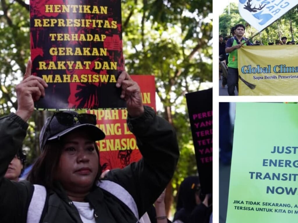 Aksi Global Climate Strike di Mataram: Ketika Anak Muda Menagih Janji Iklim yang Tak Juga Datang