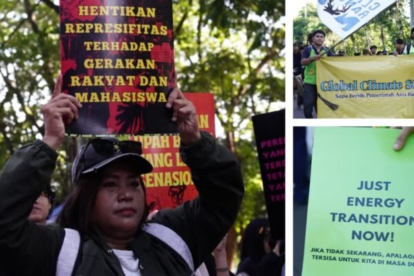 Aksi Global Climate Strike di Mataram: Ketika Anak Muda Menagih Janji Iklim yang Tak Juga Datang