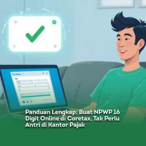 Panduan Lengkap Buat NPWP 16 Digit Online di Coretax, Tak Perlu Antri di Kantor Pajak