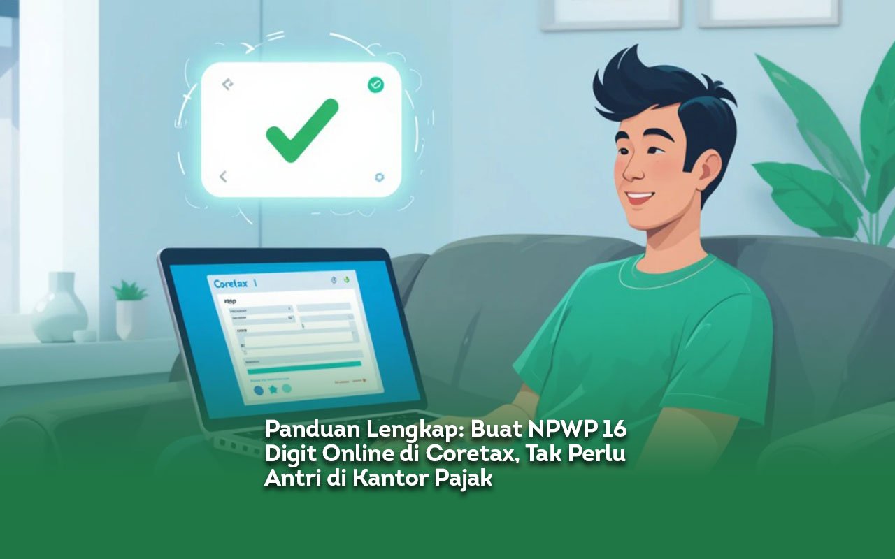 Panduan Lengkap Buat NPWP 16 Digit Online di Coretax, Tak Perlu Antri di Kantor Pajak