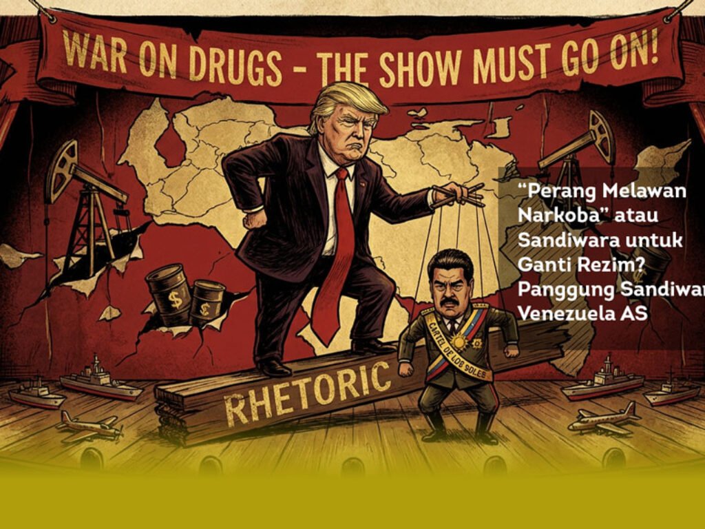 “Perang Melawan Narkoba” atau Sandiwara untuk Ganti Rezim? Panggung Sandiwara Venezuela AS
