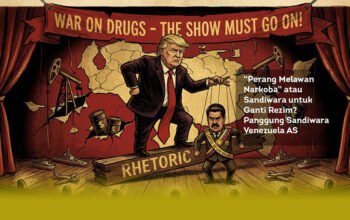 Perang Melawan Narkoba atau Sandiwara untuk Ganti Rezim. Panggung Sandiwara Venezuela AS locusonline featured image
