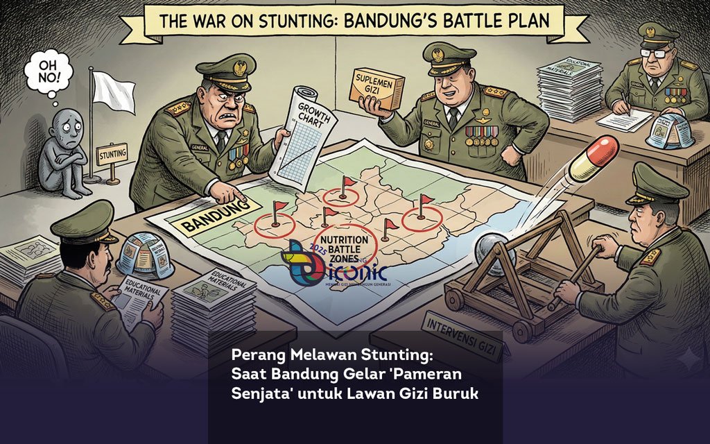 Perang Melawan Stunting, Saat Bandung Gelar Pameran Senjata untuk Lawan Gizi Buruk locusonline featured image