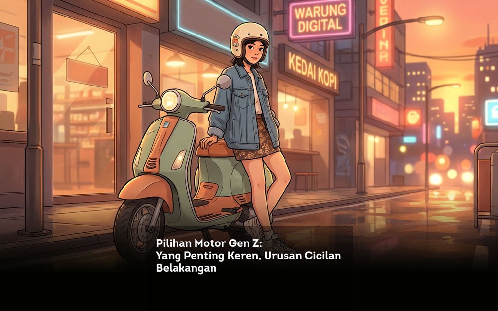 Pilihan Motor Gen Z. Yang Penting Keren, Urusan Cicilan Belakangan locusonline featured image