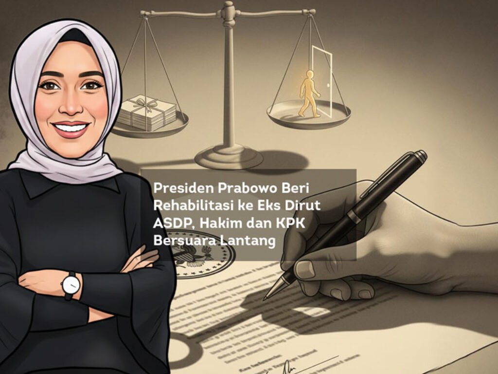 Presiden Prabowo Beri Rehabilitasi ke Eks Dirut ASDP, Hakim dan KPK Bersuara Lantang