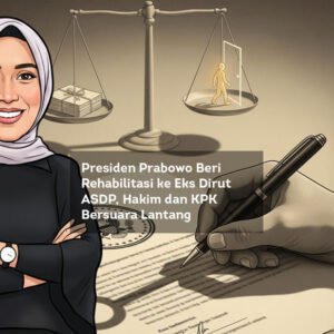 Presiden Prabowo Beri Rehabilitasi ke Eks Dirut ASDP, Hakim dan KPK Bersuara Lantang