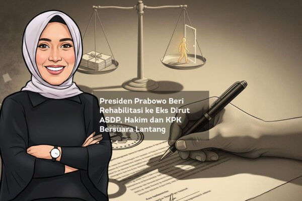 Presiden Prabowo Beri Rehabilitasi ke Eks Dirut ASDP, Hakim dan KPK Bersuara Lantang