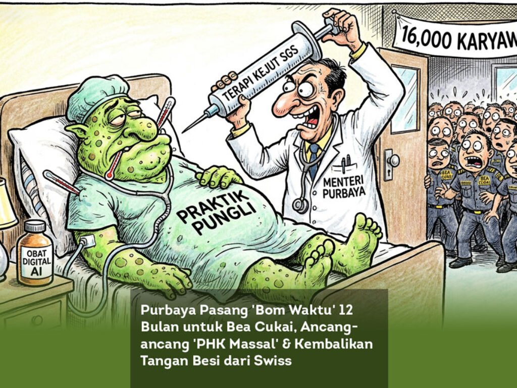 Purbaya Pasang ‘Bom Waktu’ 12 Bulan untuk Bea Cukai, Ancang-Ancang ‘PHK Massal’ & Kembalikan Tangan Besi dari Swiss