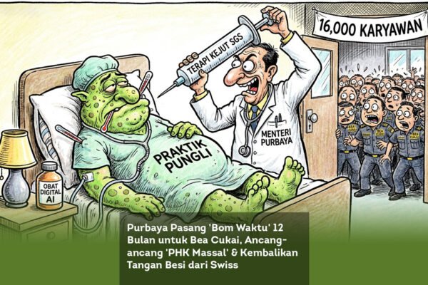 Purbaya Pasang ‘Bom Waktu’ 12 Bulan untuk Bea Cukai, Ancang-Ancang ‘PHK Massal’ & Kembalikan Tangan Besi dari Swiss