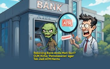 Rekening Bank Anda Mati Suri. OJK Kirka Pemulasaran agar Tak Jadi ATM Hantu