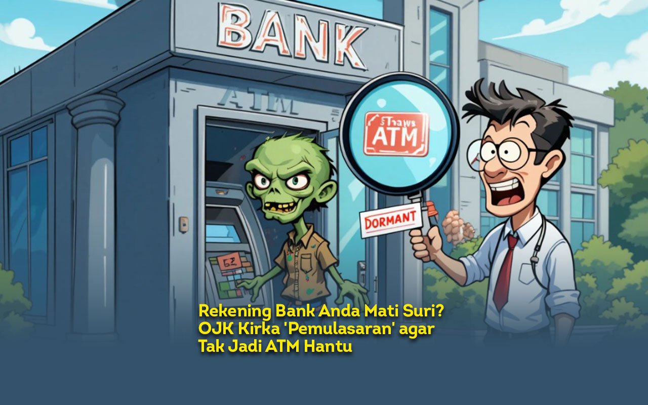 Rekening Bank Anda Mati Suri. OJK Kirka Pemulasaran agar Tak Jadi ATM Hantu