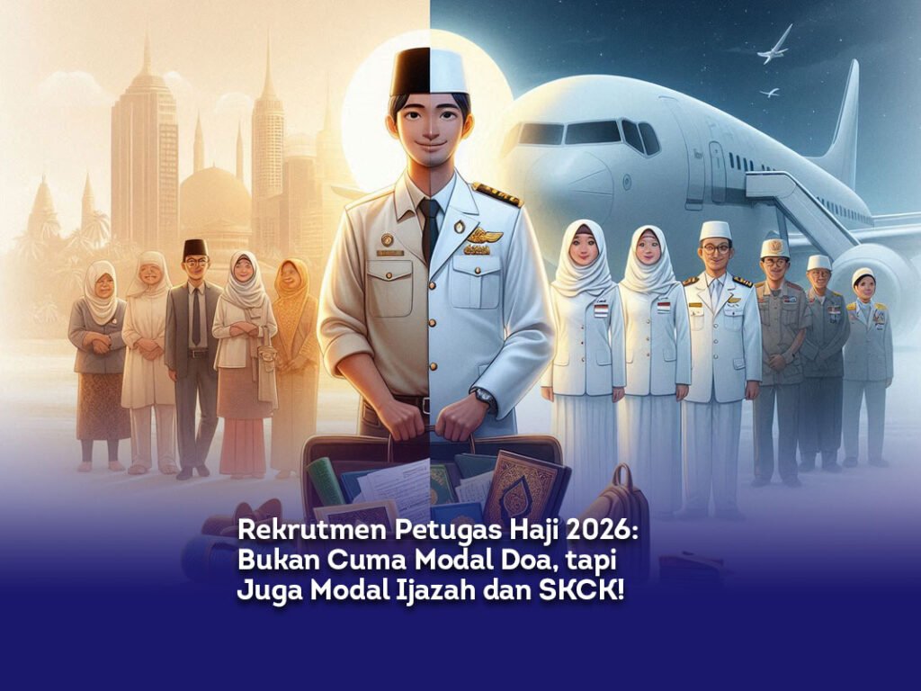 Rekrutmen Petugas Haji 2026: Bukan Cuma Modal Doa, tapi Juga Modal Ijazah dan SKCK!
