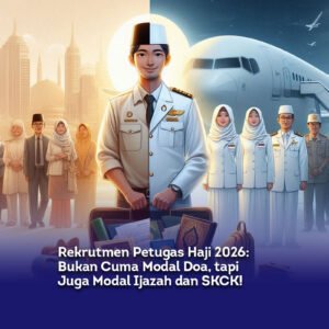 Rekrutmen Petugas Haji 2026 Bukan Cuma Modal Doa, tapi Juga Modal Ijazah dan SKCK