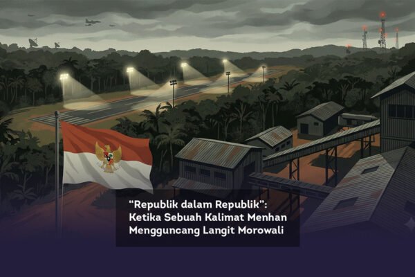 “Republik dalam Republik”: Ketika Sebuah Kalimat Menhan Mengguncang Langit Morowali