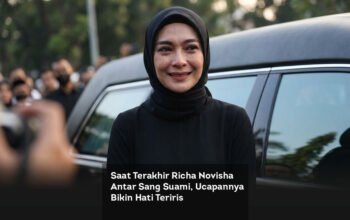 Saat Terakhir Richa Novisha Antar Sang Suami, Ucapannya Bikin Hati Teriris