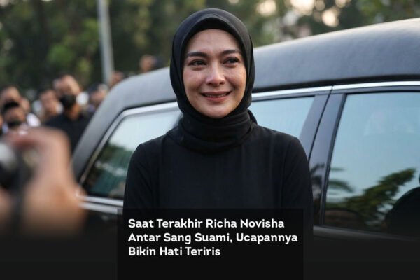 Saat Terakhir Richa Novisha Antar Sang Suami, Ucapannya Bikin Hati Teriris locusonline featured image