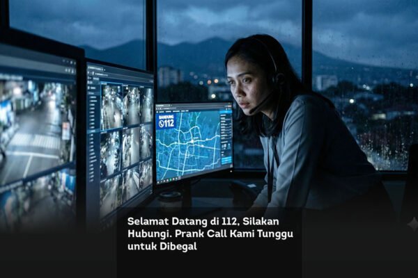 Selamat Datang di 112, Silakan Hubungi. Prank Call Kami Tunggu untuk Dibegal