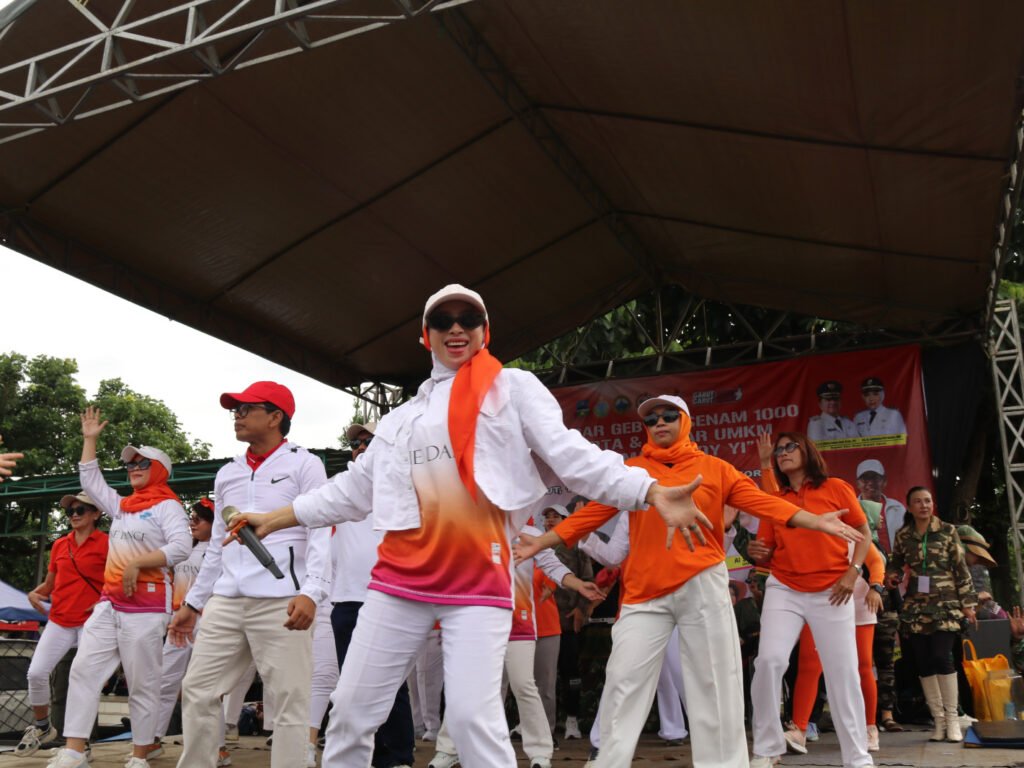 Gebyar 1000 Peserta Senam Garut Pecah Suasana: Wahegar Gaspol, Dinas Turut Dukung, DJ Carina Moy YI Bikin Arena Makin Panas