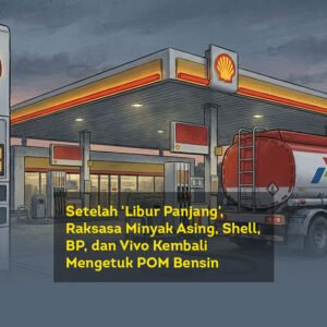 Setelah Libur Panjang, Raksasa Minyak Asing, Shell, BP, dan Vivo Kembali Mengetuk POM Bensin locusonline featured image