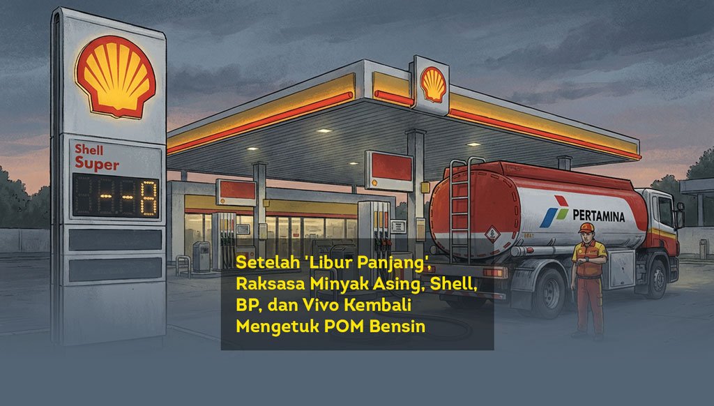 Setelah Libur Panjang, Raksasa Minyak Asing, Shell, BP, dan Vivo Kembali Mengetuk POM Bensin locusonline featured image