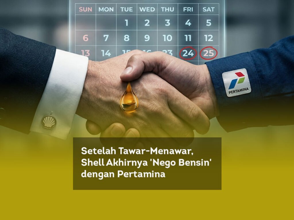 Setelah Tawar-Menawar, Shell Akhirnya ‘Nego Bensin’ dengan Pertamina