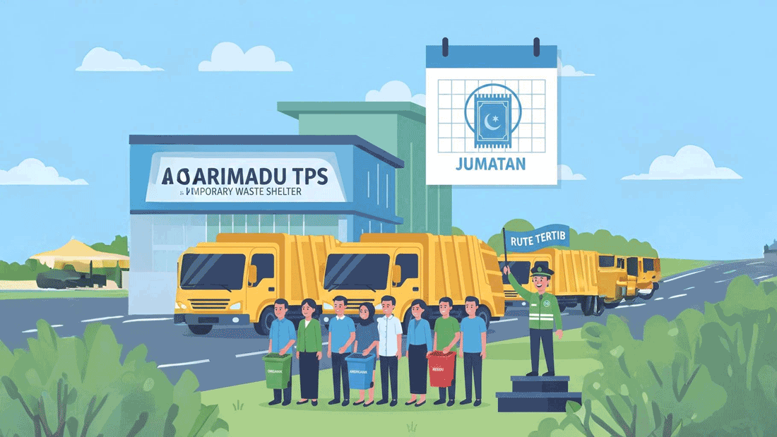 Strategi Baru, Sistem Rute Tertib untuk Atasi Tumpukan Liar