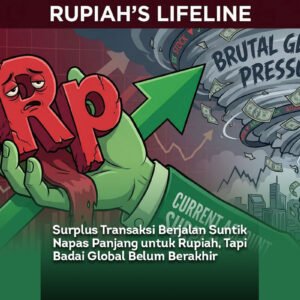 Surplus Transaksi Berjalan Suntik Napas Panjang untuk Rupiah, Tapi Badai Global Belum Berakhir