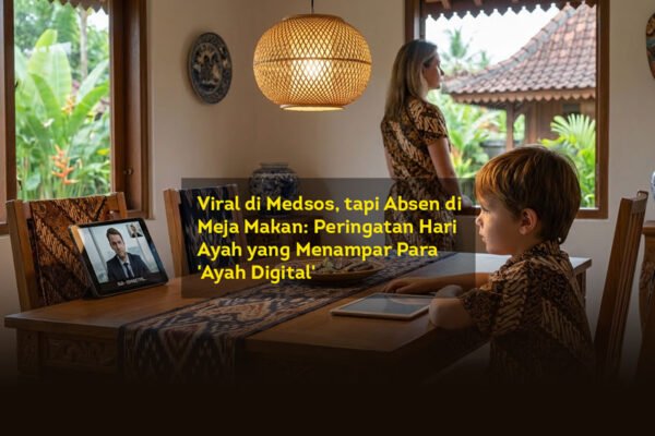 Viral di Medsos, tapi Absen di Meja Makan: Peringatan Hari Ayah yang Menampar Para ‘Ayah Digital’