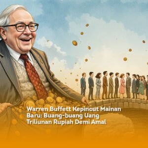 Warren Buffett Kepincut Mainan Baru: Buang-buang Uang Triliunan Rupiah Demi Amal