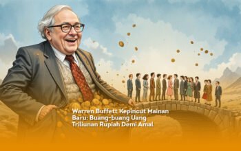 Warren Buffett Kepincut Mainan Baru Buang buang Uang Triliunan Rupiah Demi Amal