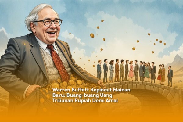 Warren Buffett Kepincut Mainan Baru: Buang-buang Uang Triliunan Rupiah Demi Amal