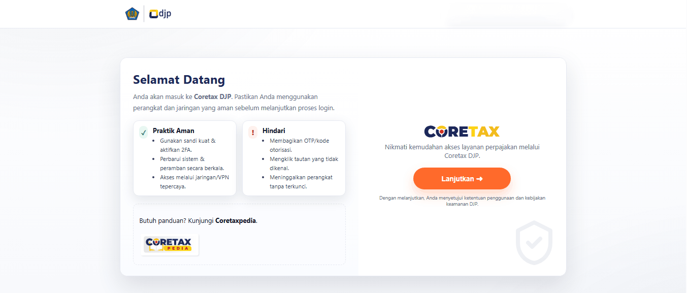 Coretax pajakgoid