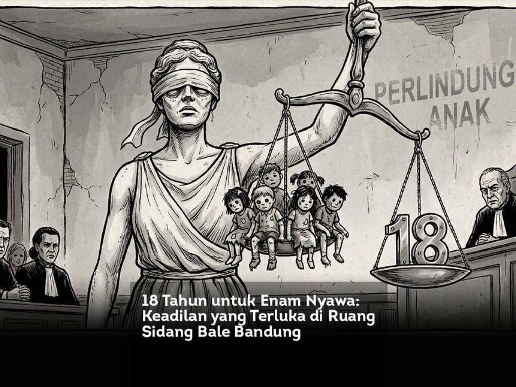 18 Tahun untuk Enam Nyawa: Keadilan yang Terluka di Ruang Sidang Bale Bandung